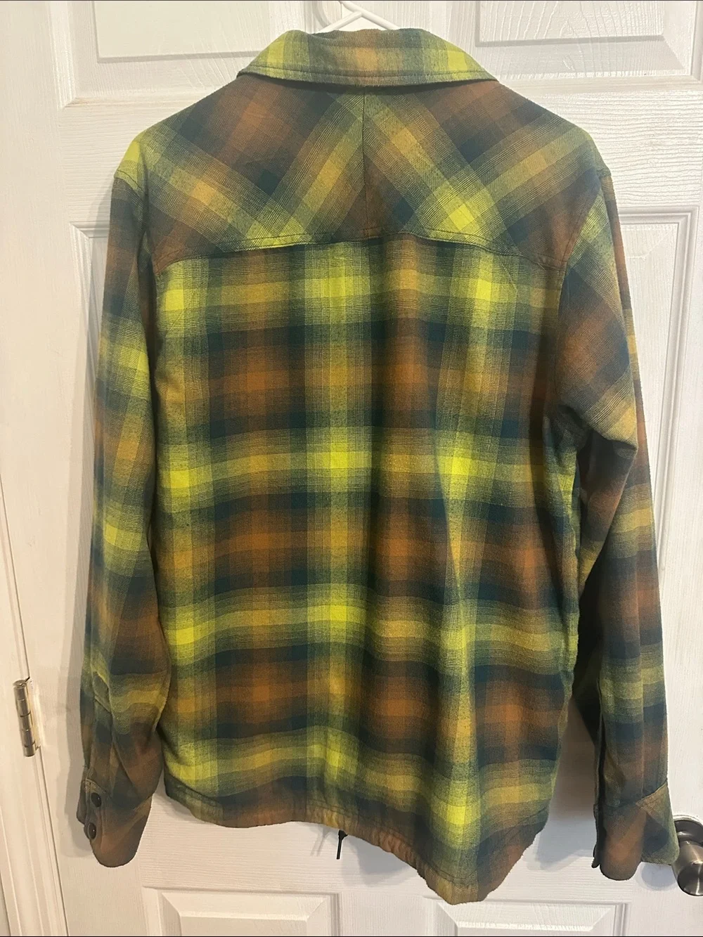 The North Face Men's Olive Green Reversible Jacket
